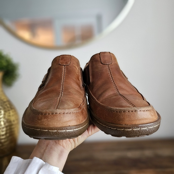 Pikolinos Brown Leather Slip On Comfort Loafers Men EU 43 US 9.5-10 - Picture 4 of 14